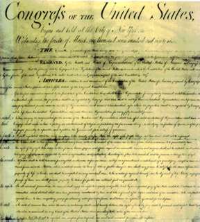Bill Of Rights Takes Effect