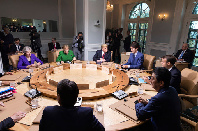 Contentious G7 Meeting