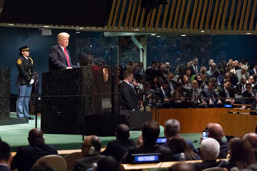 Trump Addresses the UN