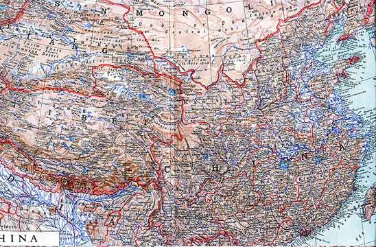 A historical map