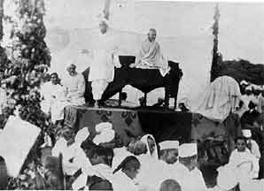 Gandhi Leads Revolt in India