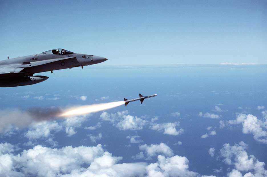 The Air Attack Begins