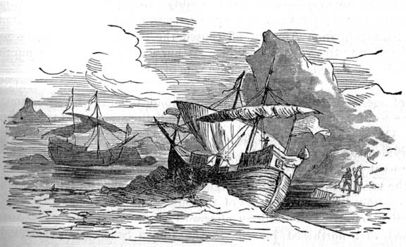 Cabot Sails to North America