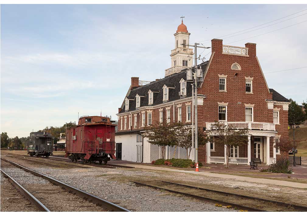 Vicksburg railroad station