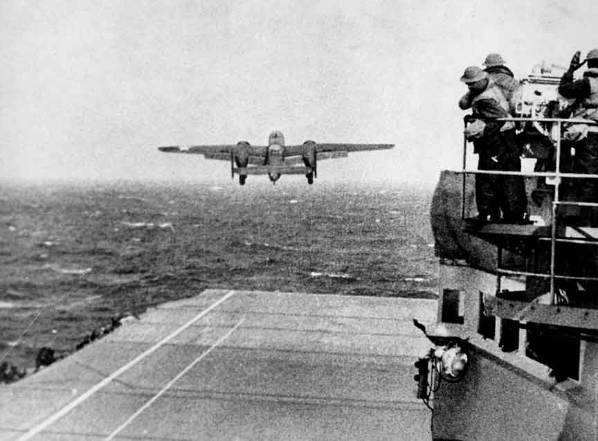 Doolittle's Bombers Attack Tokyo